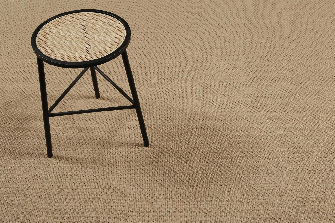 Tapis en jute, dos antidérapant ,  HUGO TWO