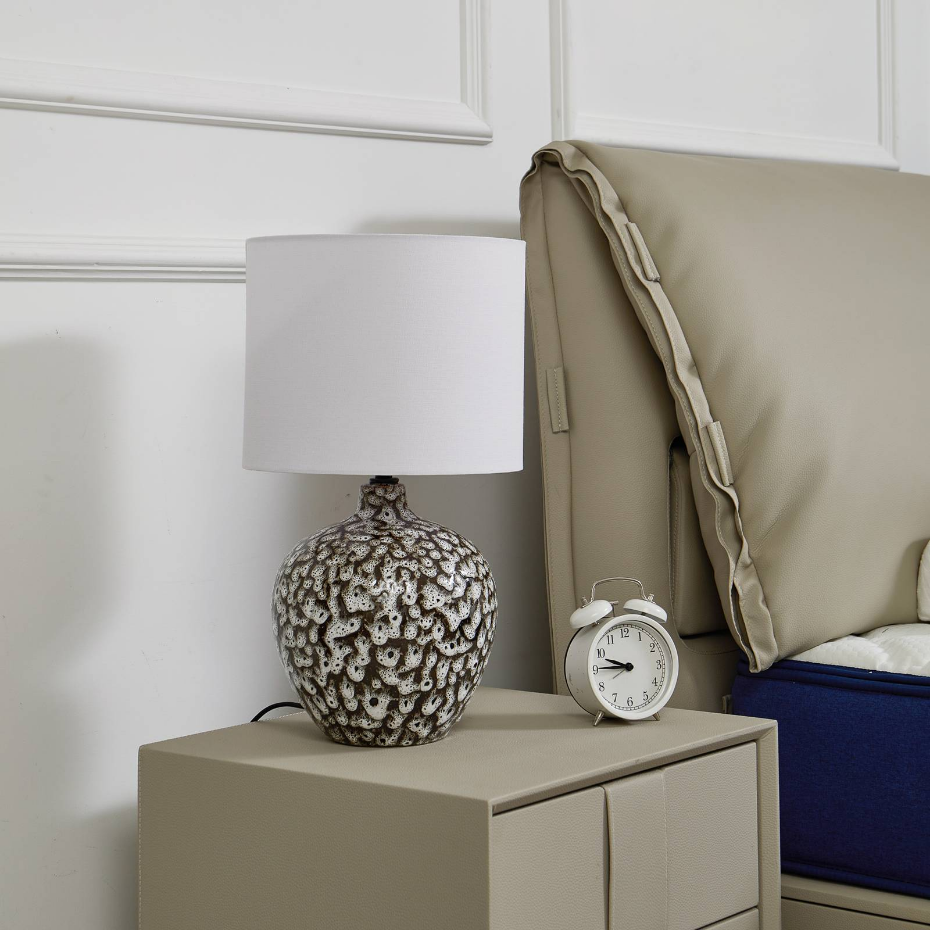 Lampe à poser en céramique traditionnelle