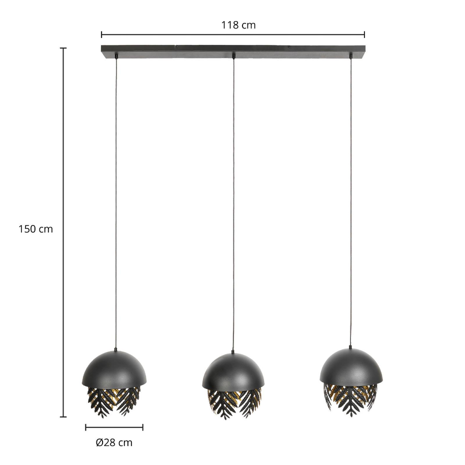 Suspension en métal design, Aparas