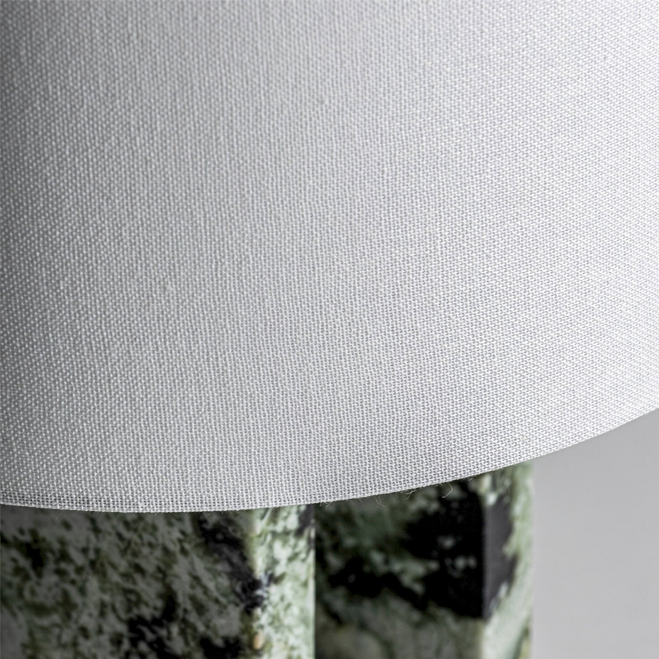 Lampe art déco en marbre