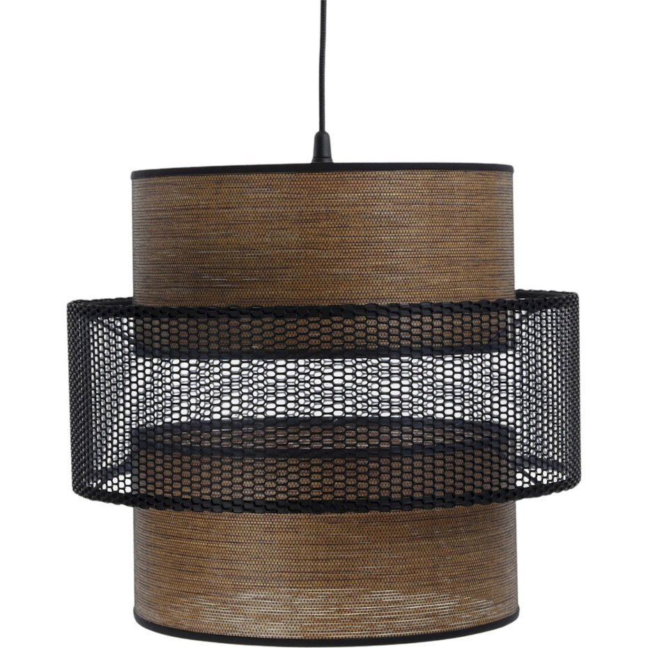 Suspension extérieure en tissu et rotin Doblo