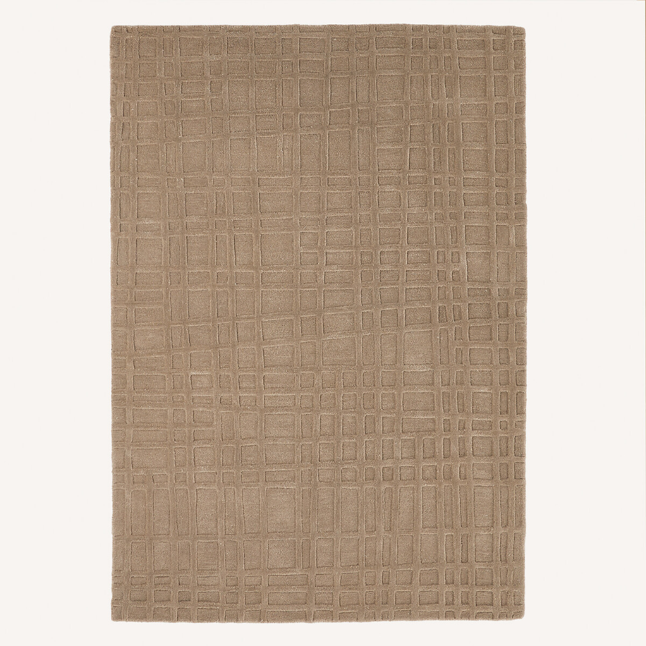 Tapis tufté main, laine et Tencel™, Kandi