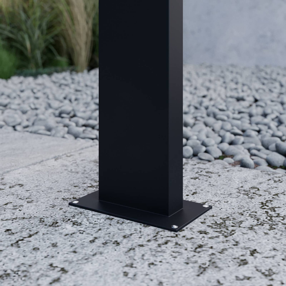 Luminaire extérieur en aluminium moderneLED