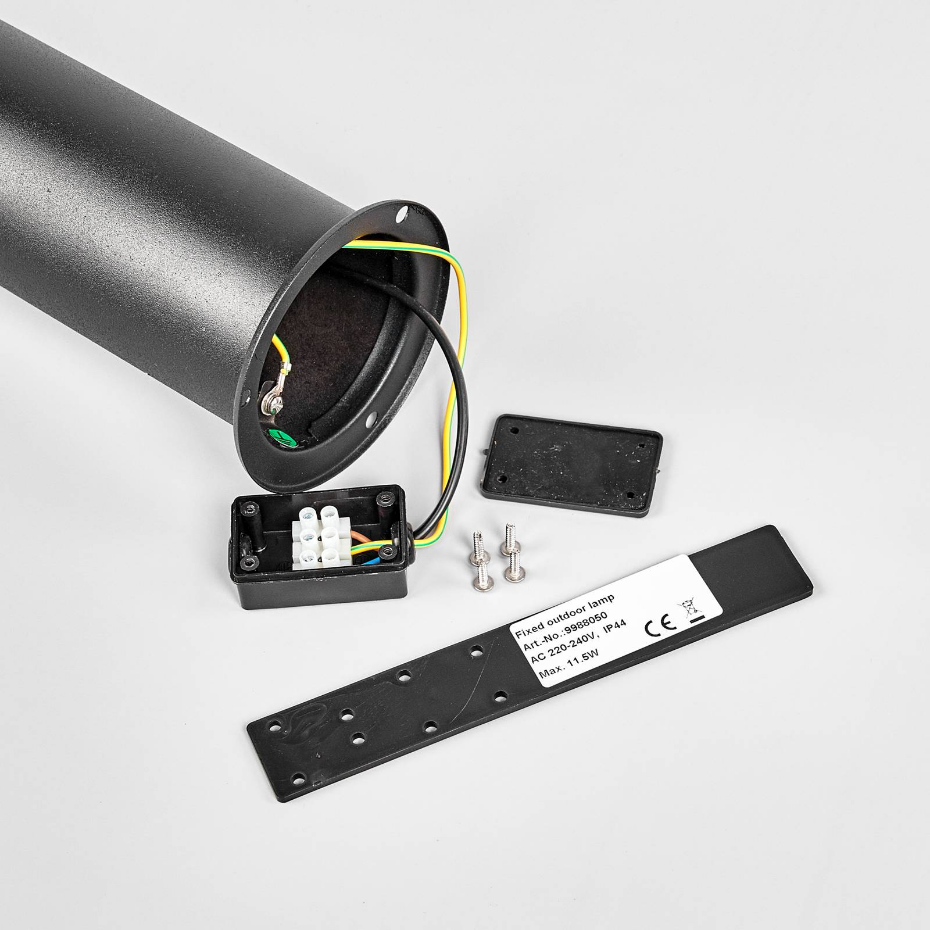 Luminaire extérieur en inox moderneLED