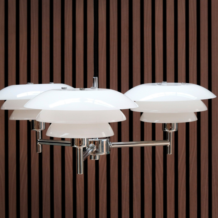 Lustre en métal verre DL20