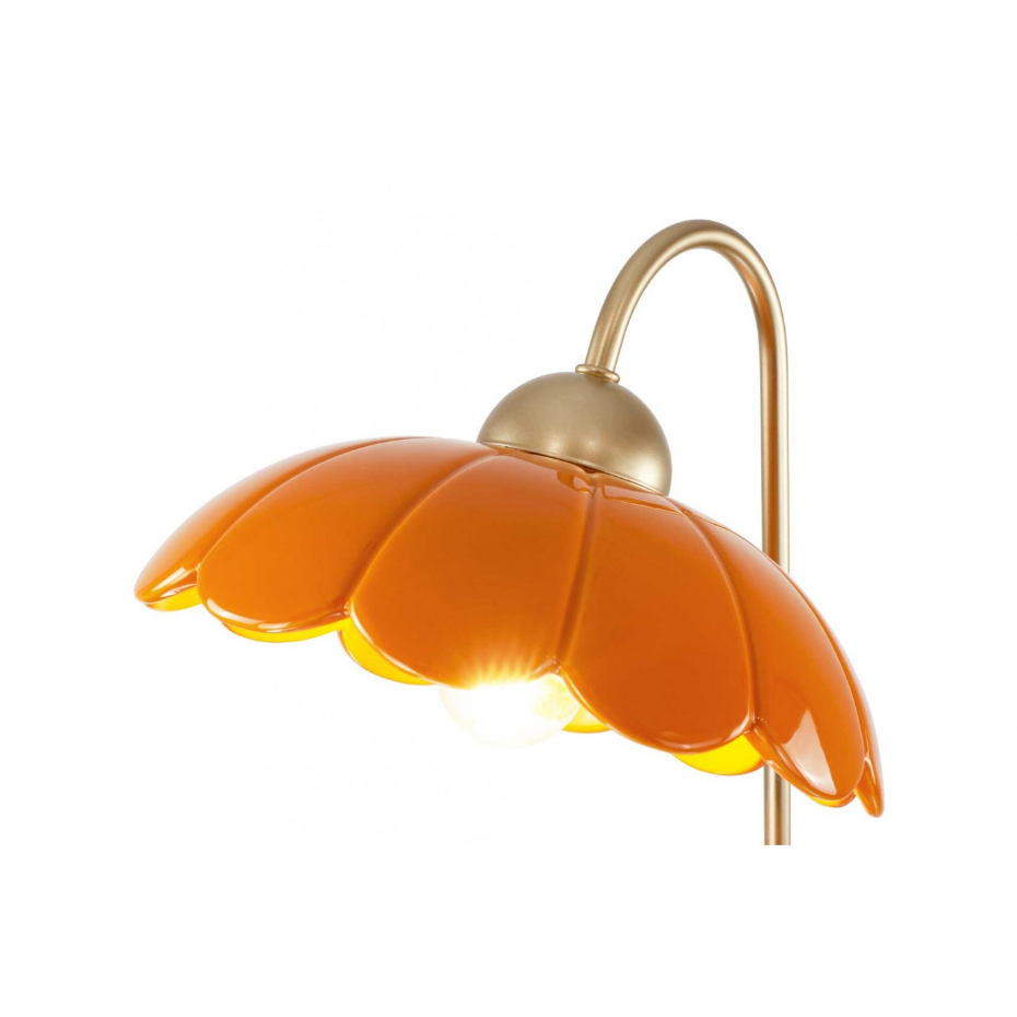 Lampe à poser en métal & céramique, CLARIS