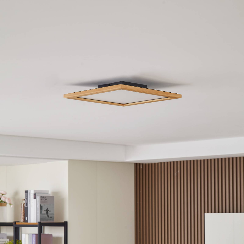 Plafonnier en bois traditionnelLED, Joren