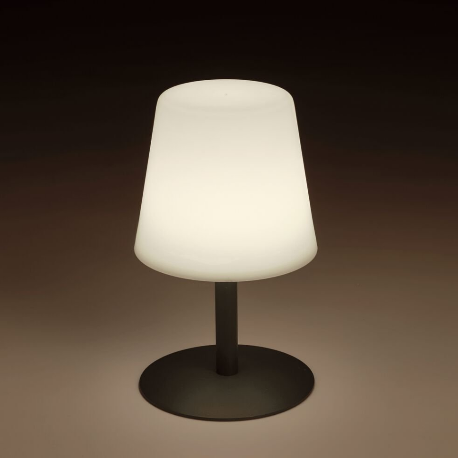 4 Lampes de table sans fil STANDY MINI Gris H25cm