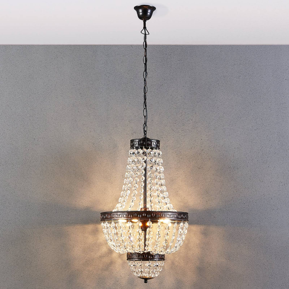 Suspension en cristal antique, Jorve