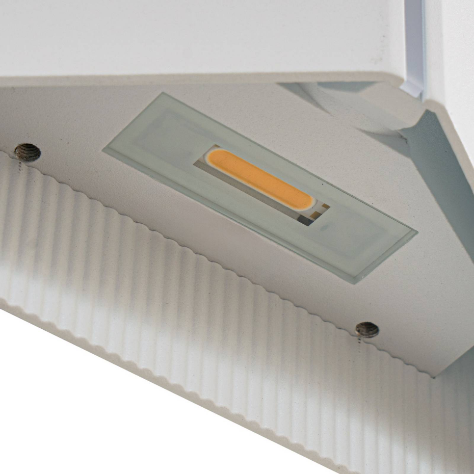 Applique extérieure en métal moderneLED