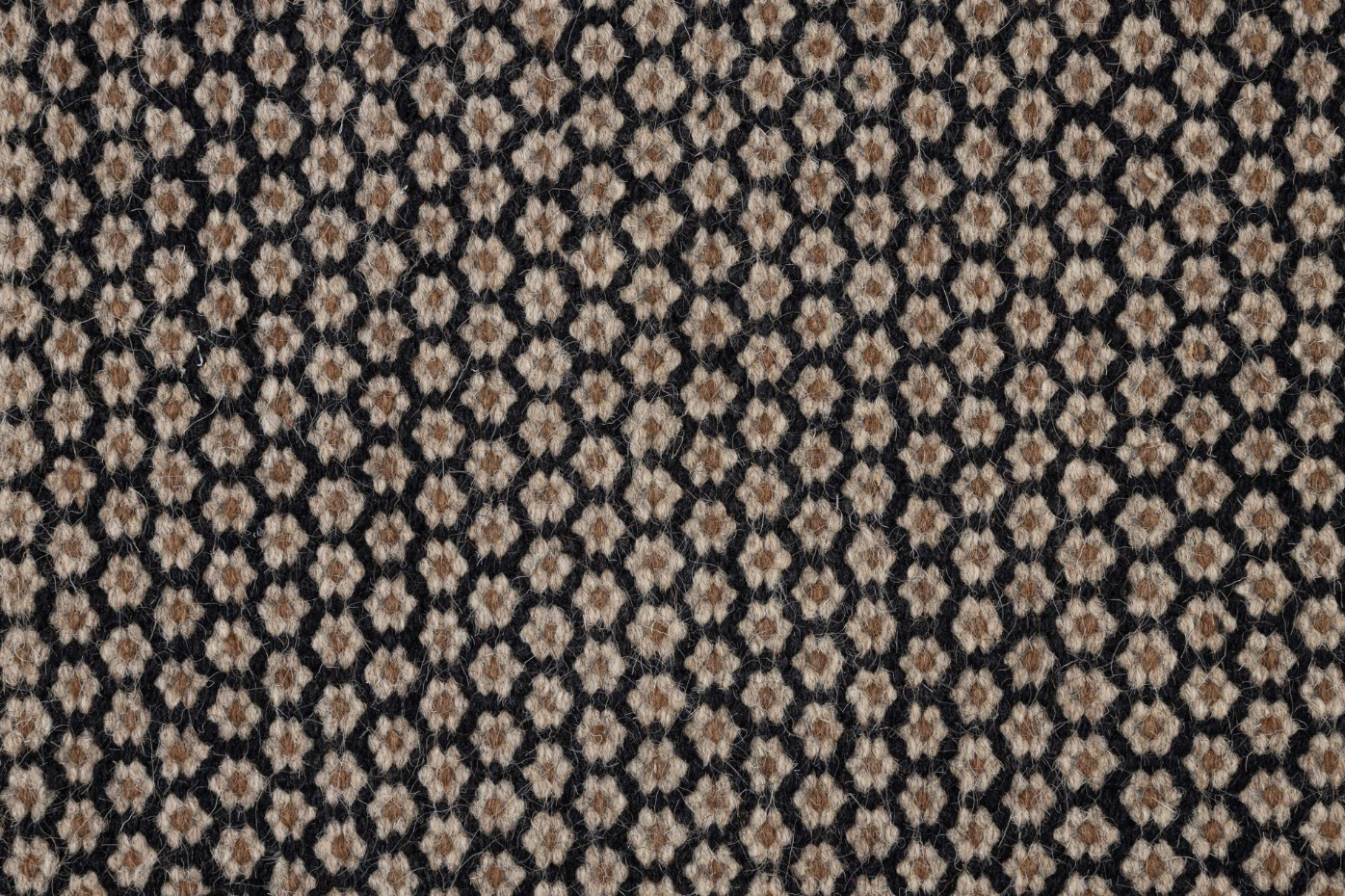 Tapis en laine tissé à la main avec motif à fleurs - Flower