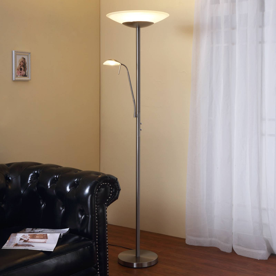 Lampadaire en métal moderneLED, Ragna