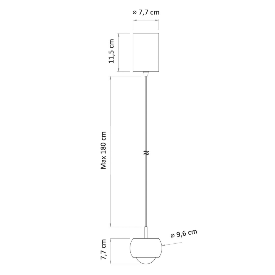 Suspension LED Ronde au Design Épuré – FINN