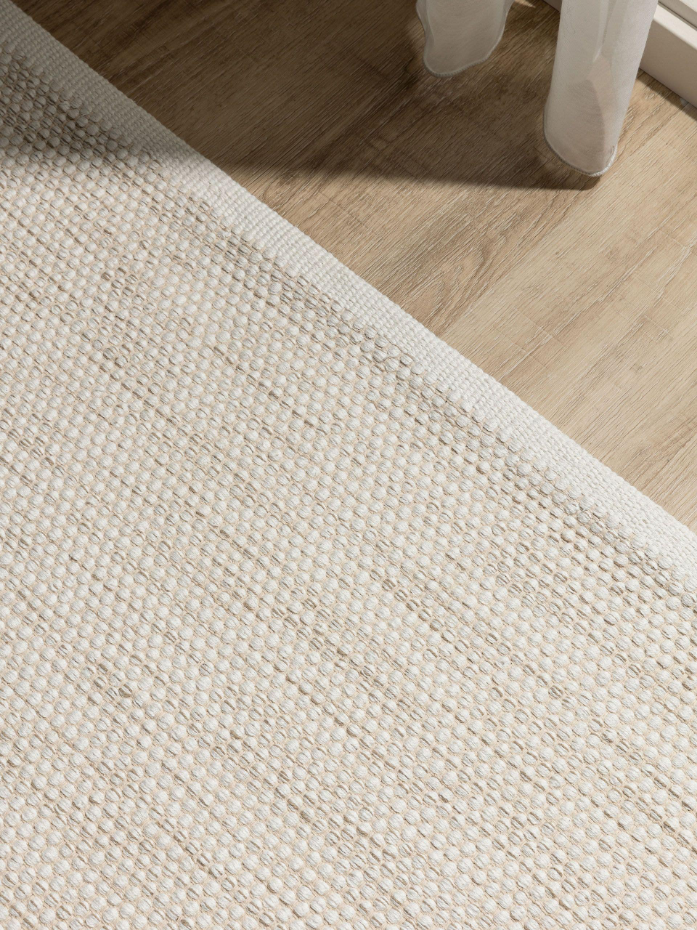 Tapis en coton tissé main RON