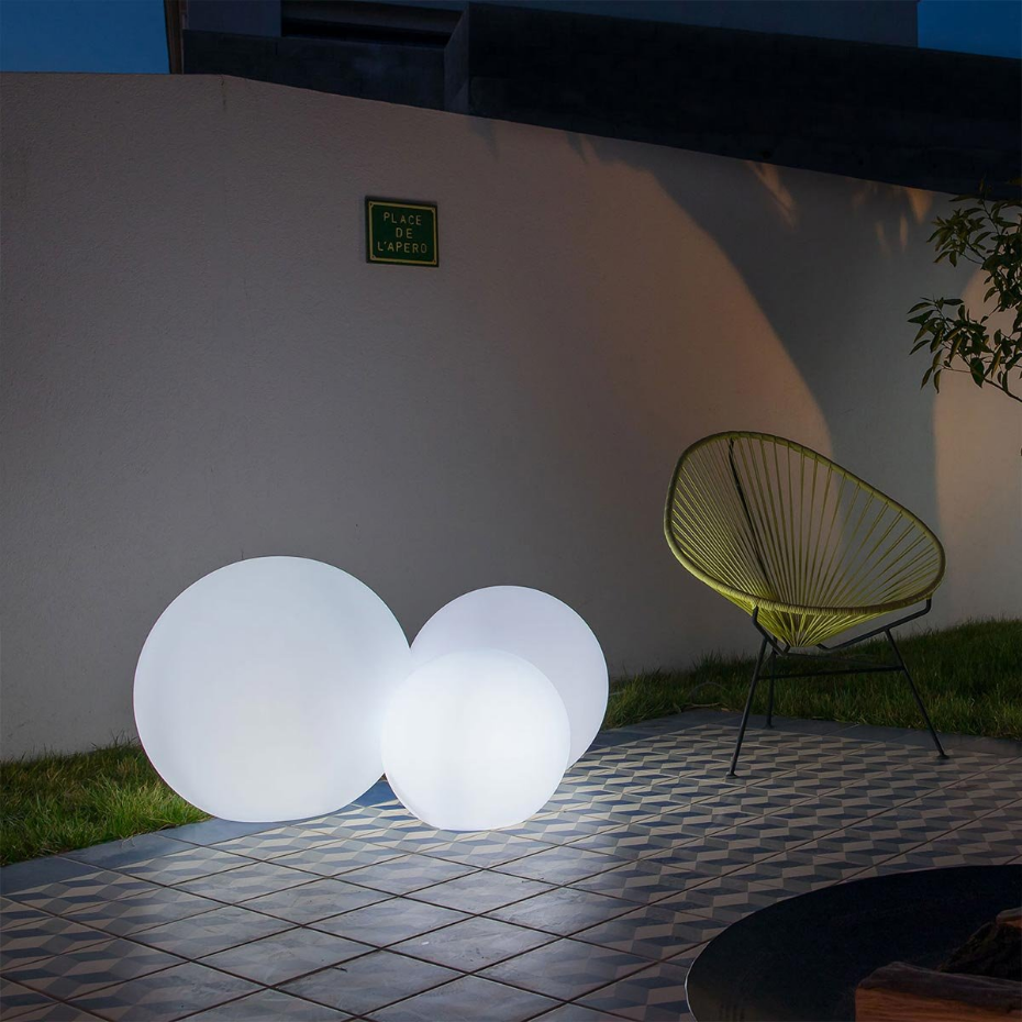 Boule lumineuse secteur BOBBY D50CM