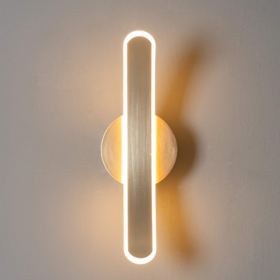 Applique LED arc doré moderne - DAWN