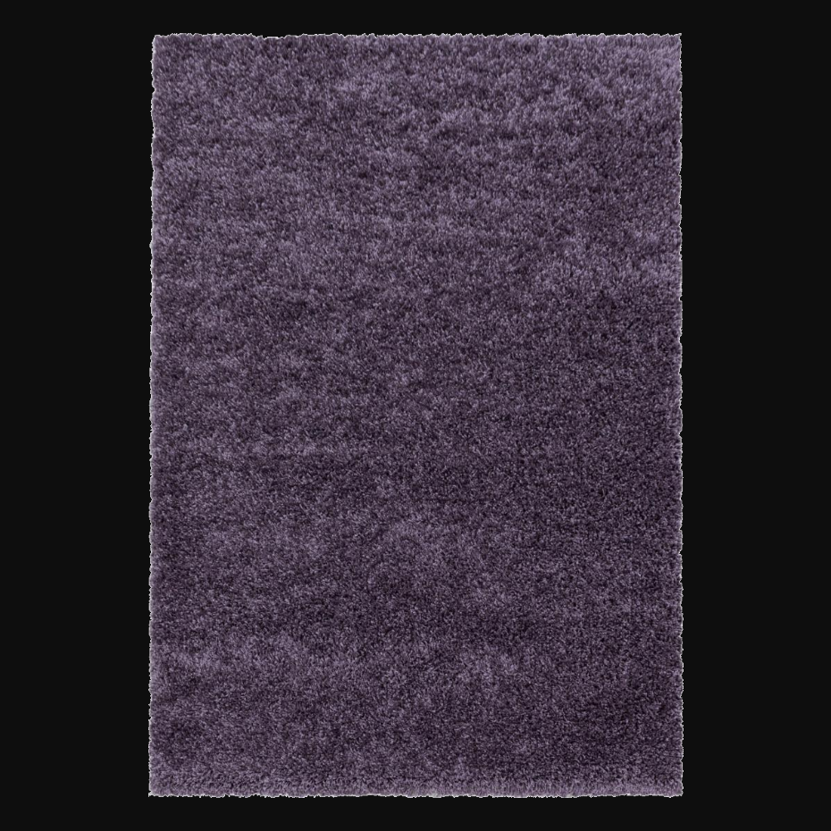 Tapis poils longs shaggy tissé motif uni UNI I