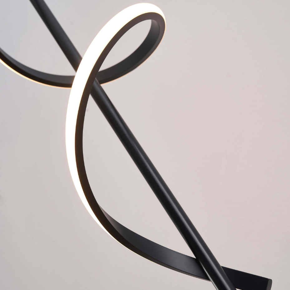 Lampadaire design avec bande LED - SIMARIA
