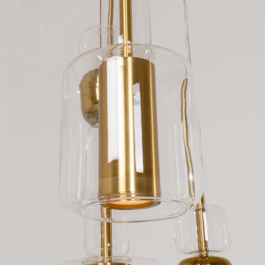 Suspension en verre et acier, CANDY BAR