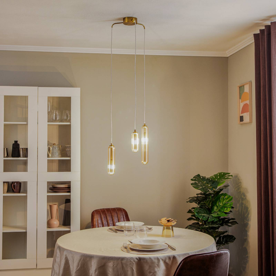 Suspension en verre antique, Freylin