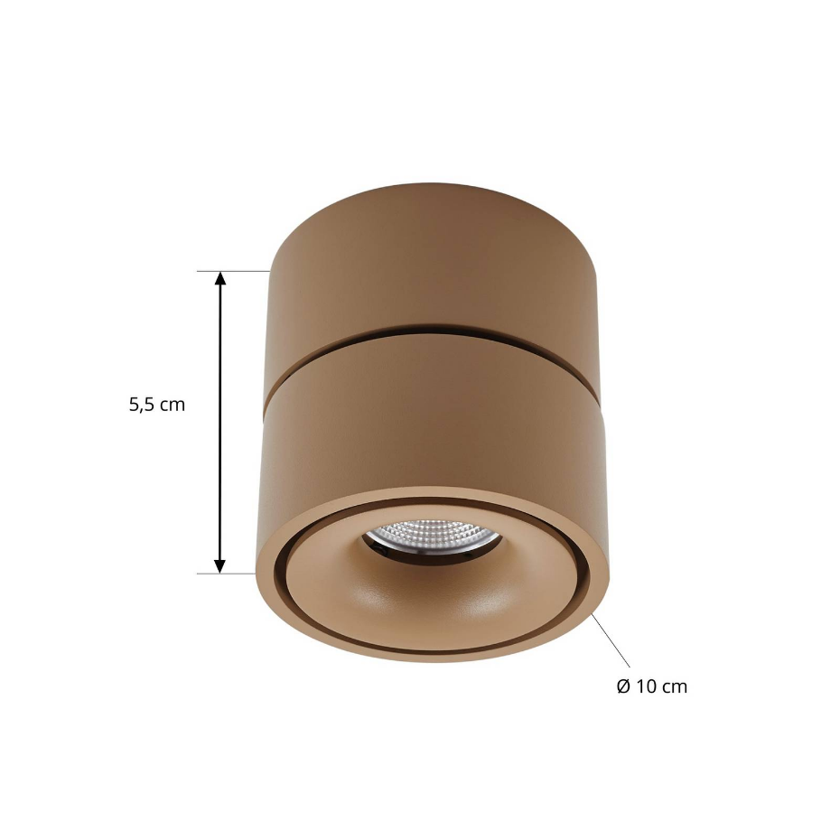 Plafonnier en aluminium moderneLED, Rotari