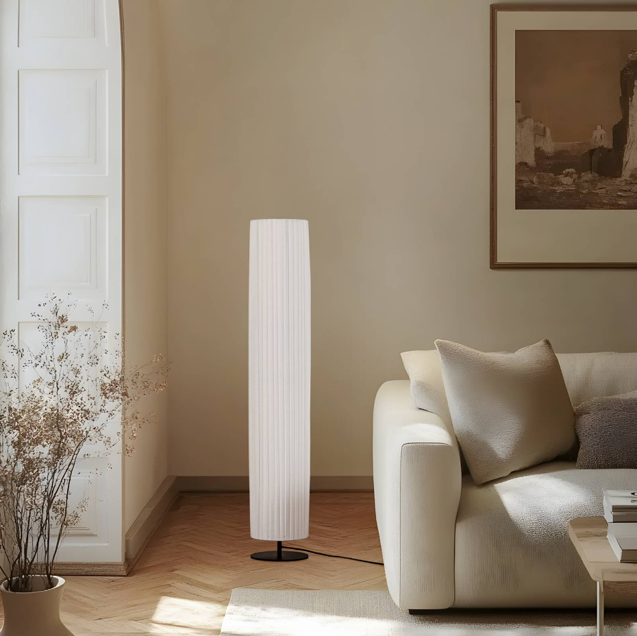Lampadaire en textile, Virelle