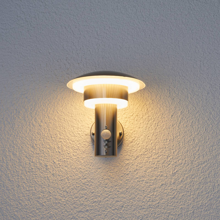 Applique extérieure en inox moderneLED