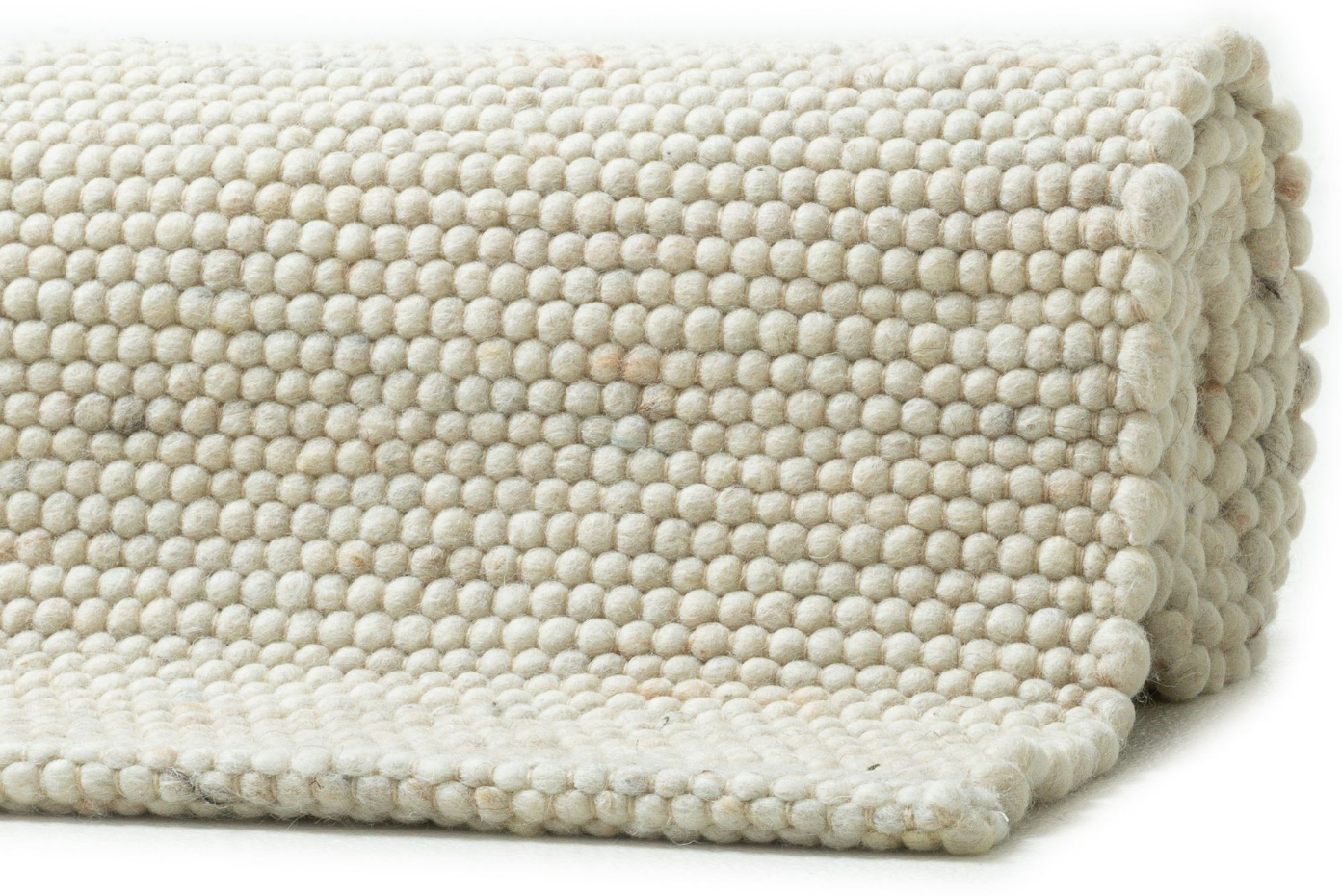 Tapis réversible en laine foulée tissé à la main aux couleurs vives - Hoernum