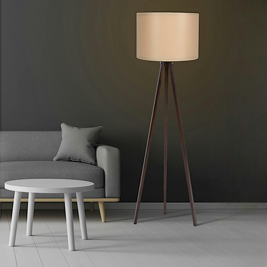 Lampadaire de salon trépied minimaliste KILIS