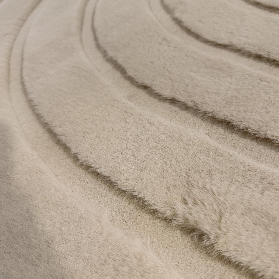 Tapis interieur doux à motif arc lavable en machine ALASKA