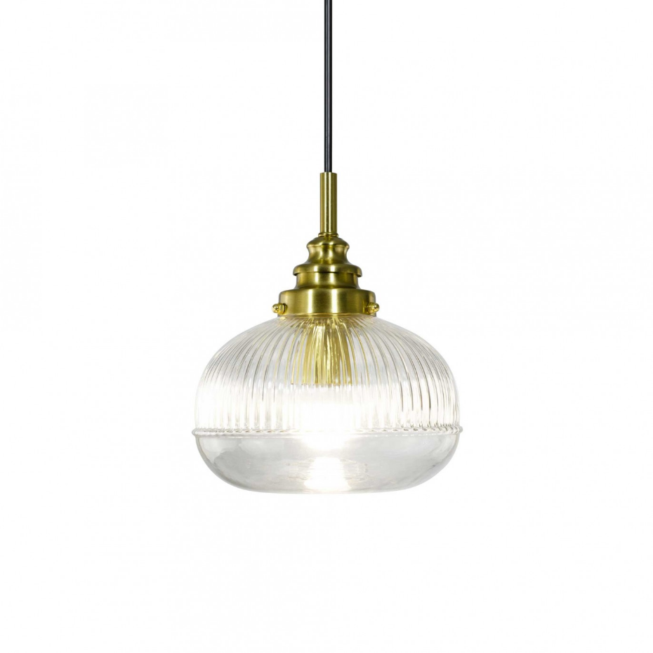 Suspension en verre et métal, ELUAN