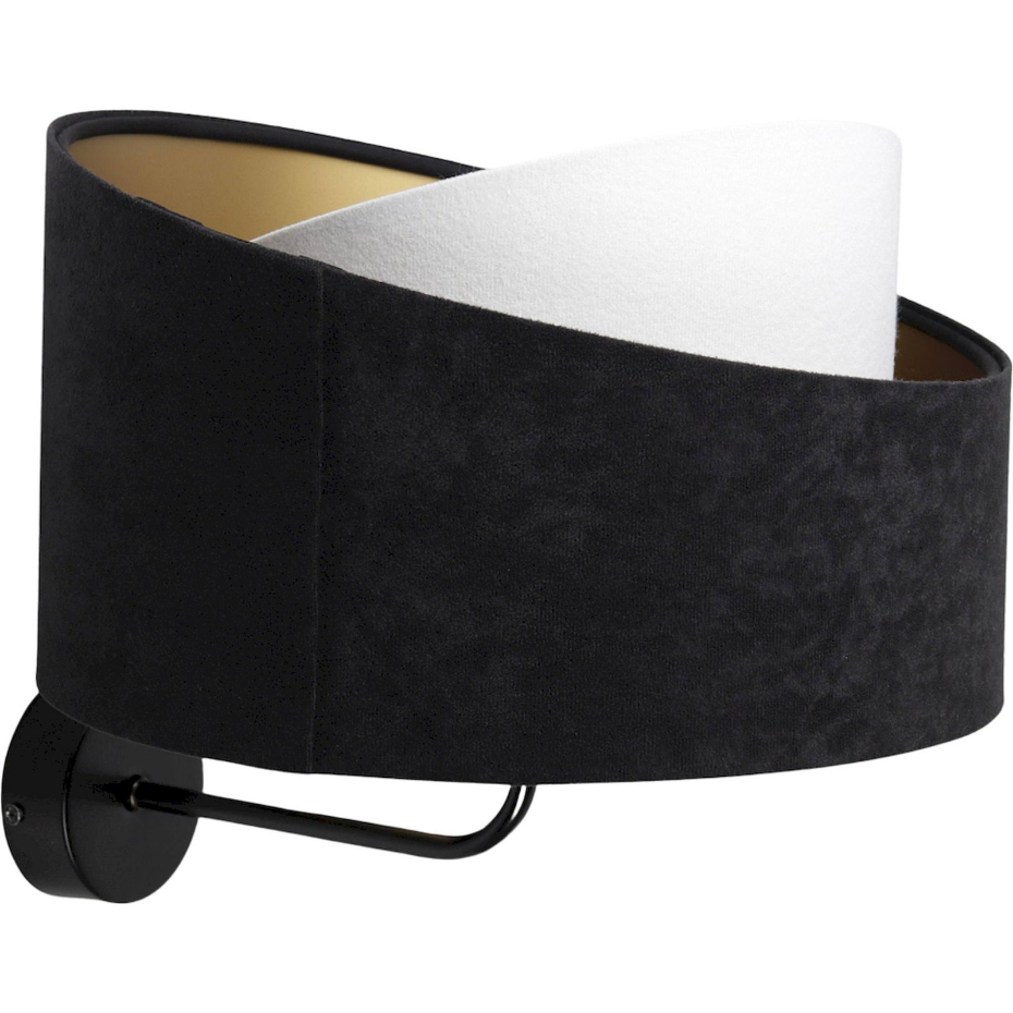 Applique murale rond en velours Galaxy