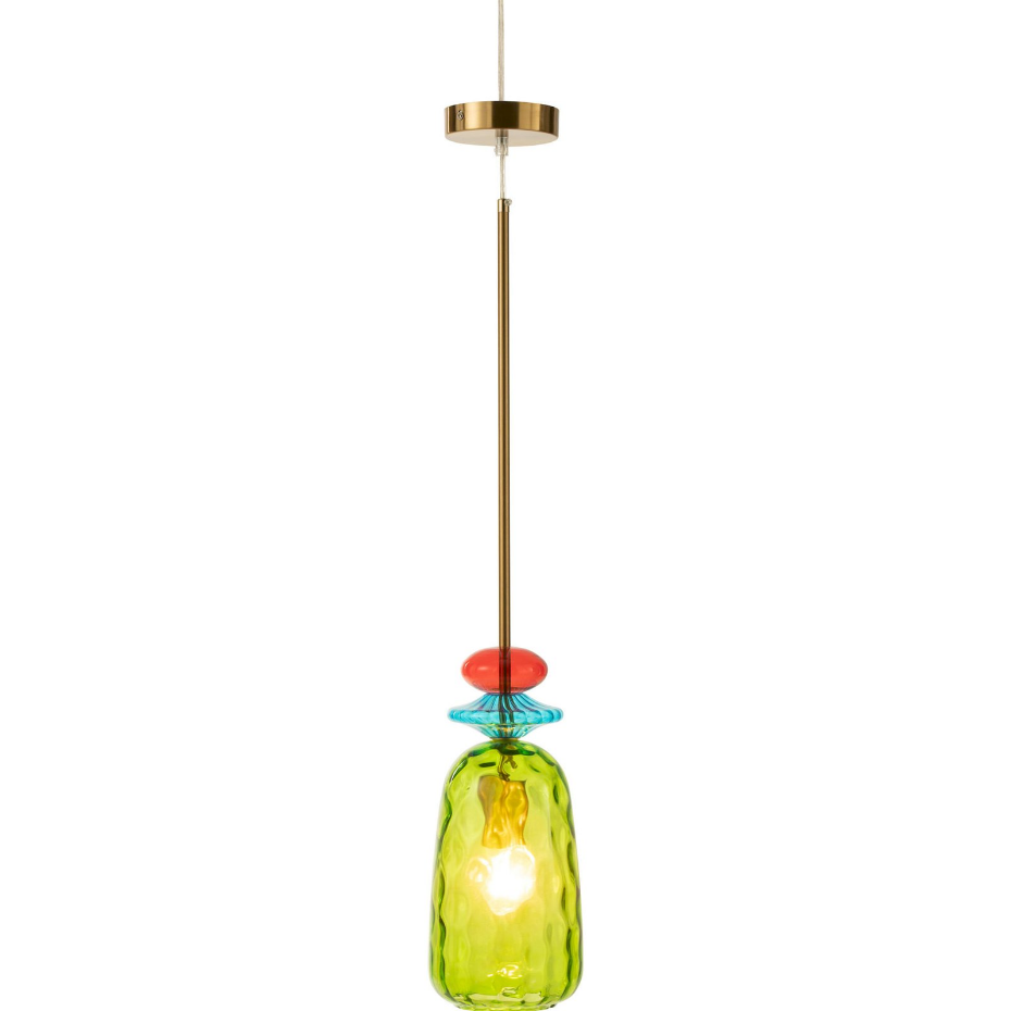 Suspension rectangulaire en verre pour salon moderne