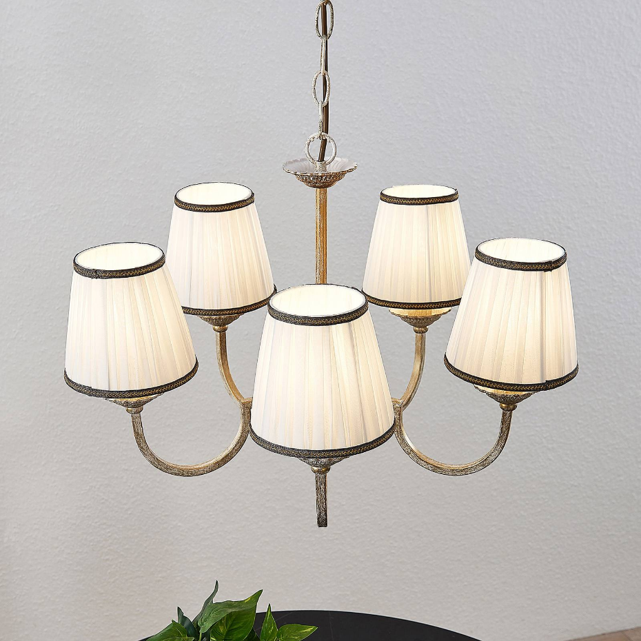 Lustre en textile traditionnel, Lumiel