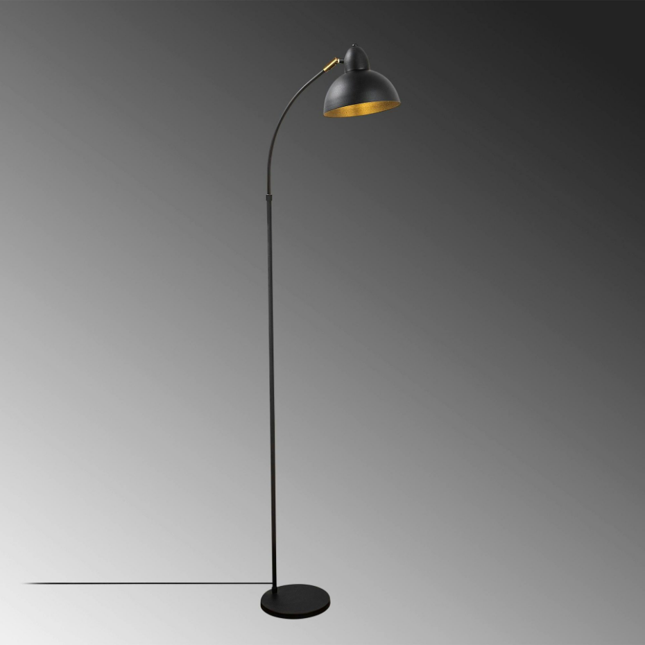 Lampadaire vintage en métal SILE