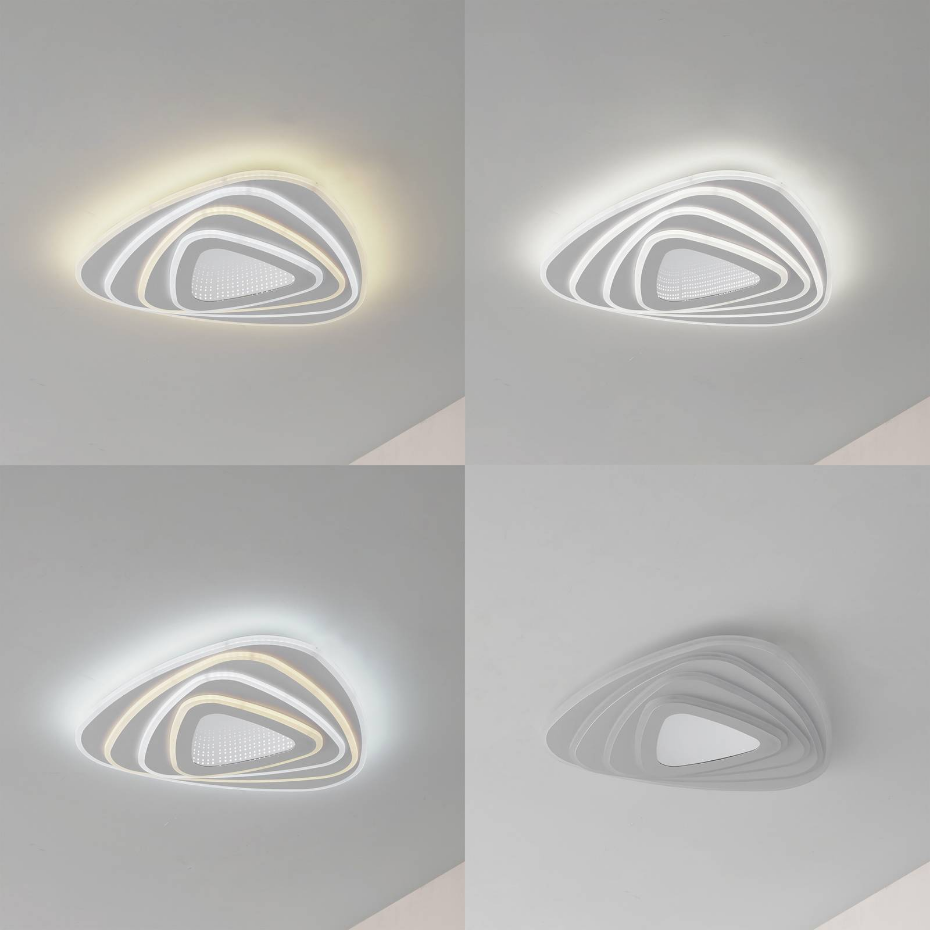 Plafonnier en métal moderneLED, Rebeka