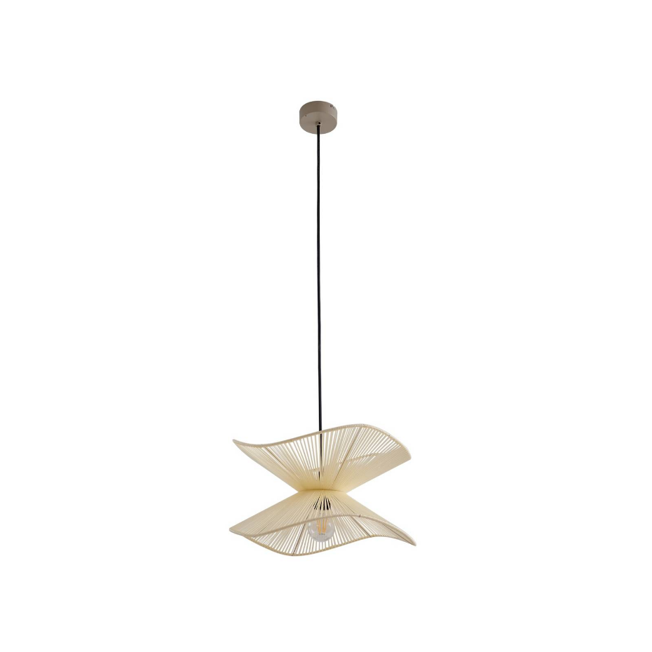 Luminaire extérieur en textile moderne