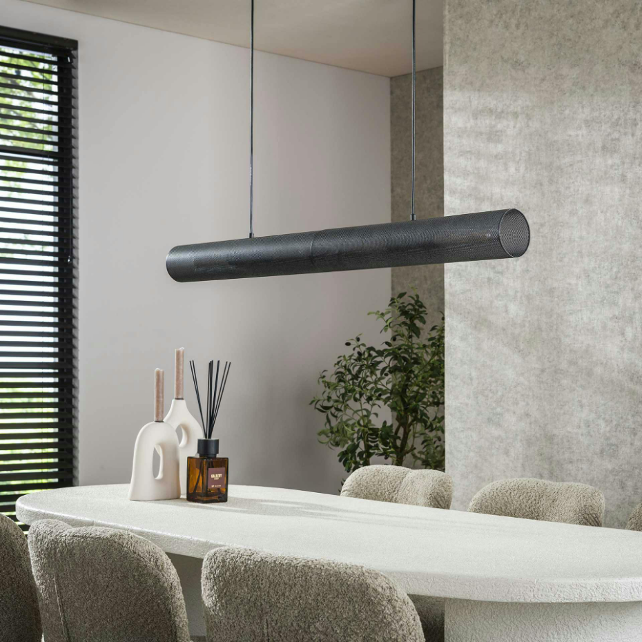 Suspension de table contemporaine forme tube RALF