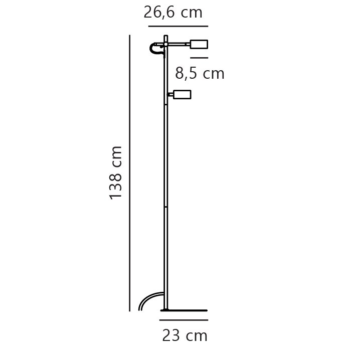 Lampadaire CLYDE