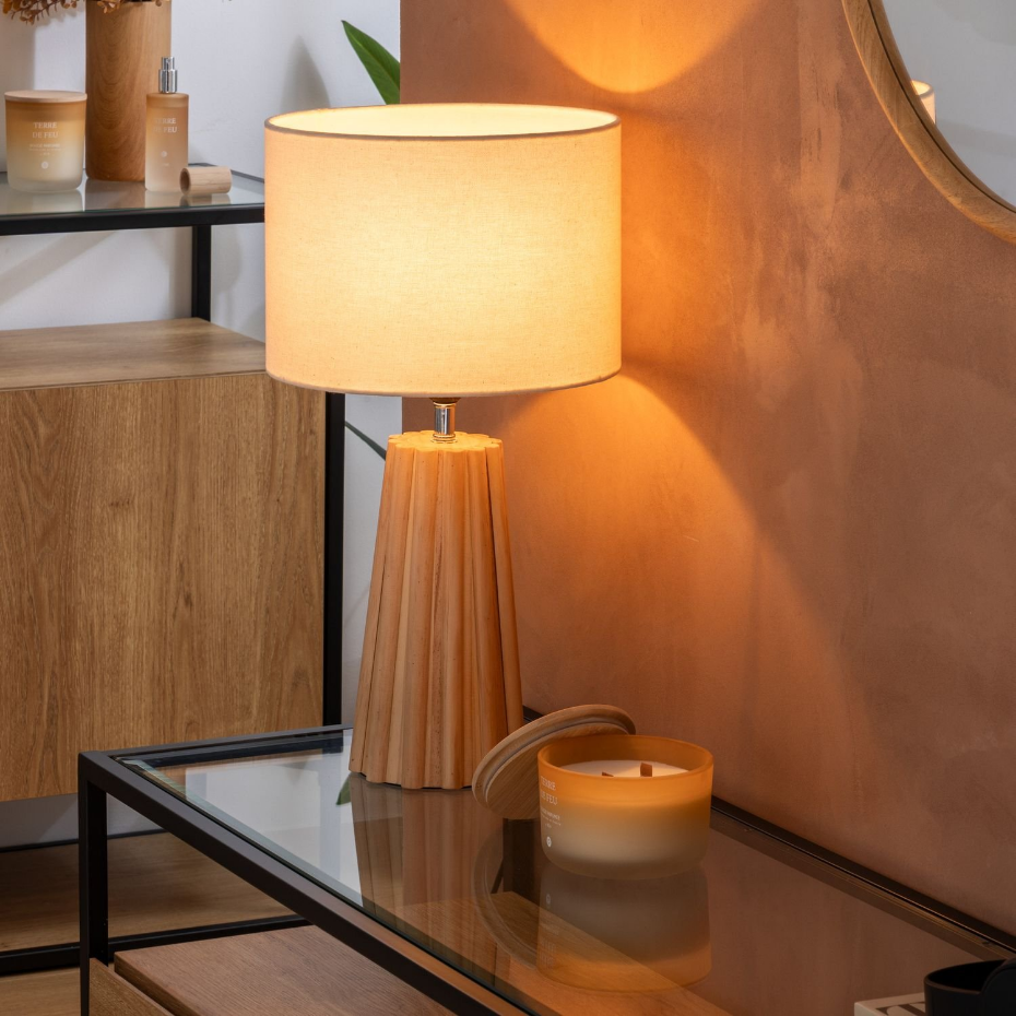 Lampe à poser en bois ADON