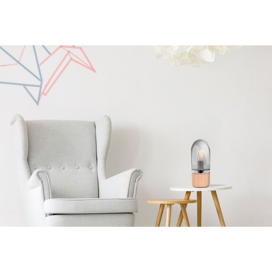 Lampe de table en bois Malbi