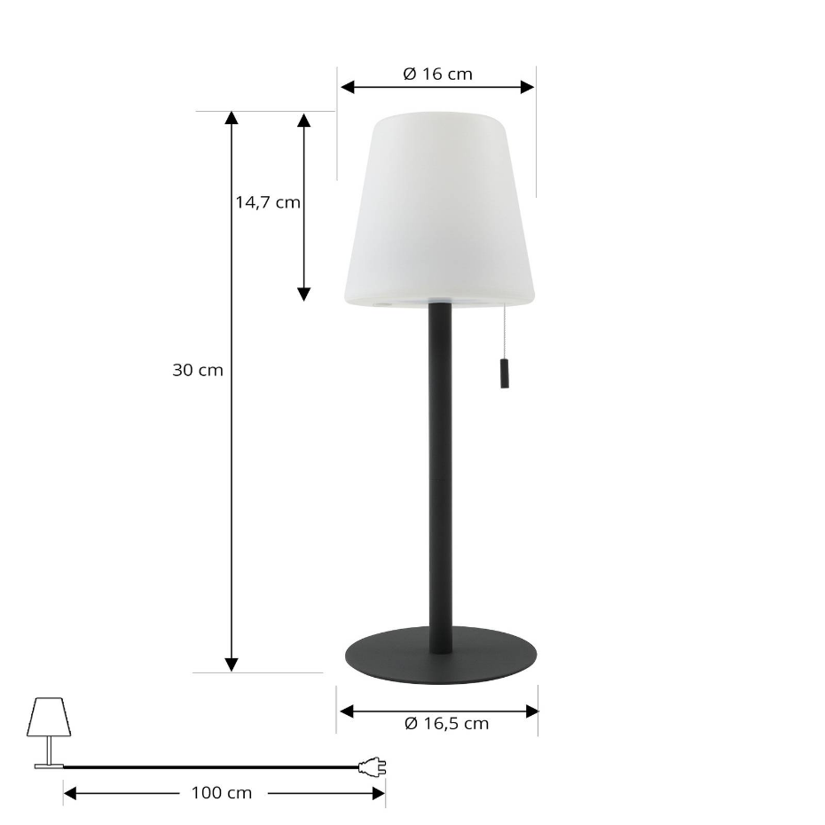 Luminaire de terrasse en aluminium moderneLED