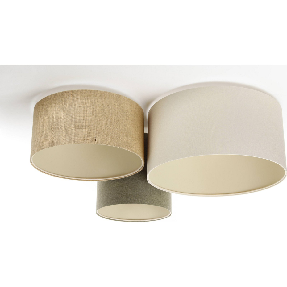Plafonnier rond en tissu Boho Elegant