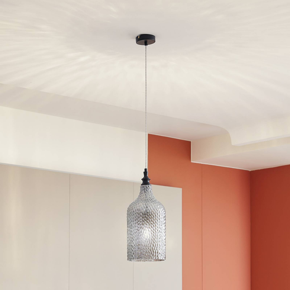 Suspension en verre vintage, Drakar