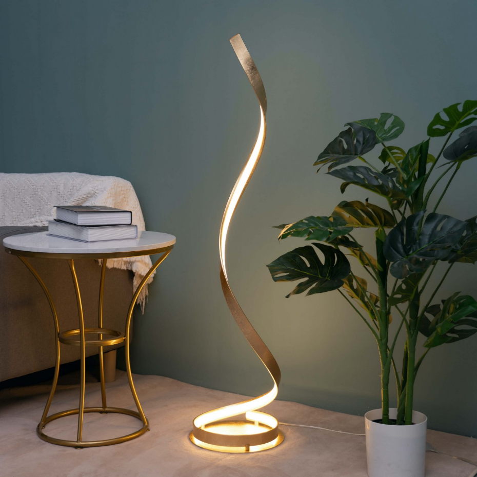 Lampadaire ondulé et design - MILLENIUM