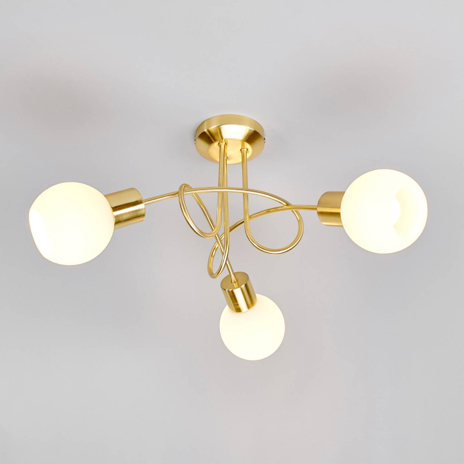 Plafonnier en métal moderne, Elaina