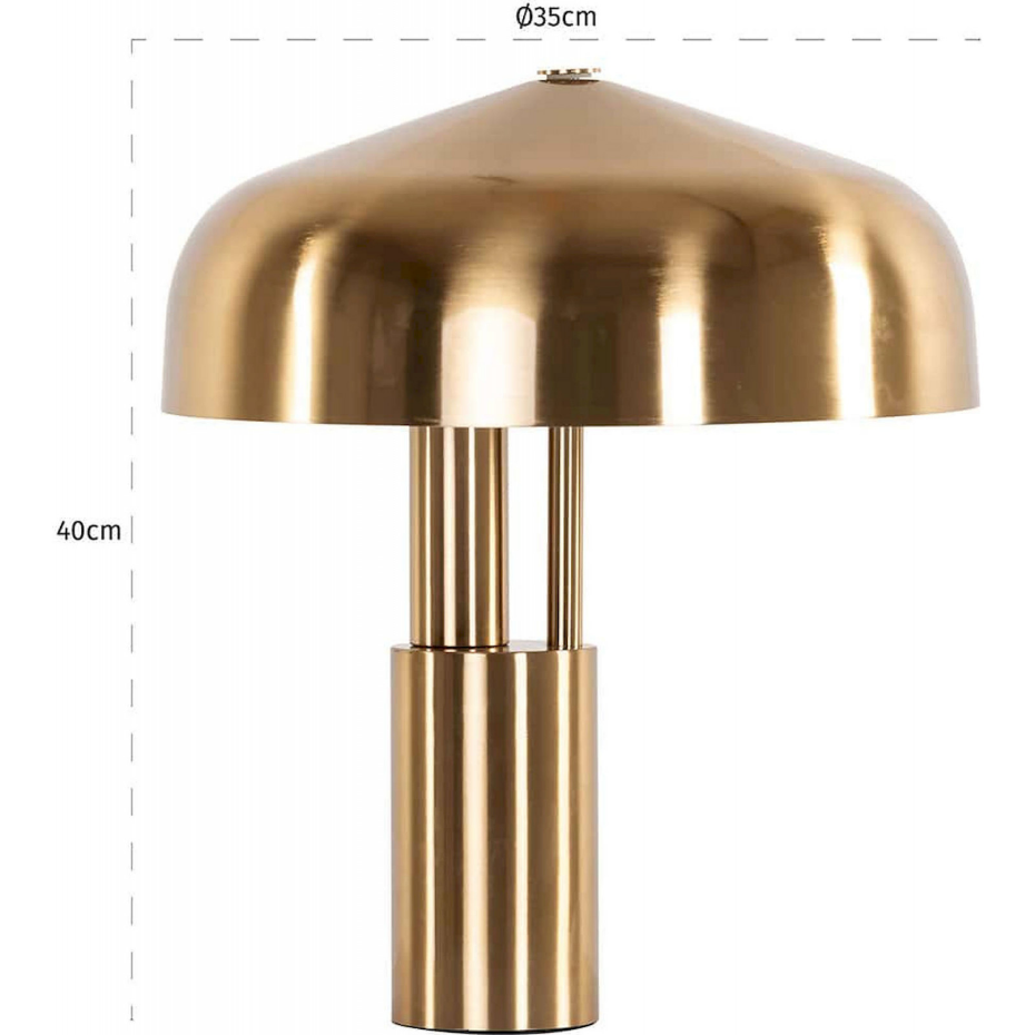 Lampe de table en laiton Richmond Decoration