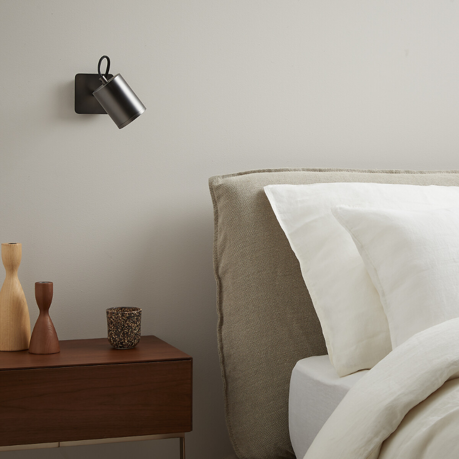 Applique spot orientable graphite, Girevole