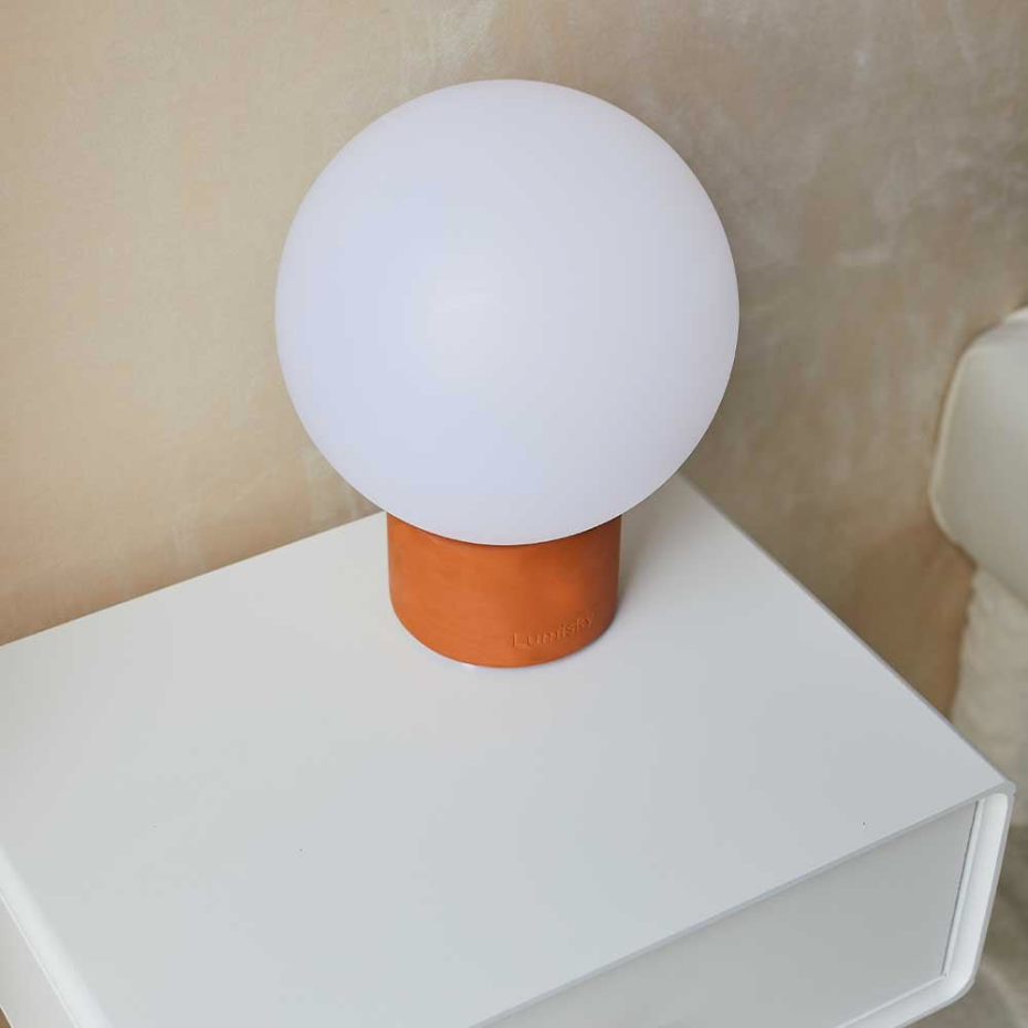 Lampe de table touch béton LED TERRA