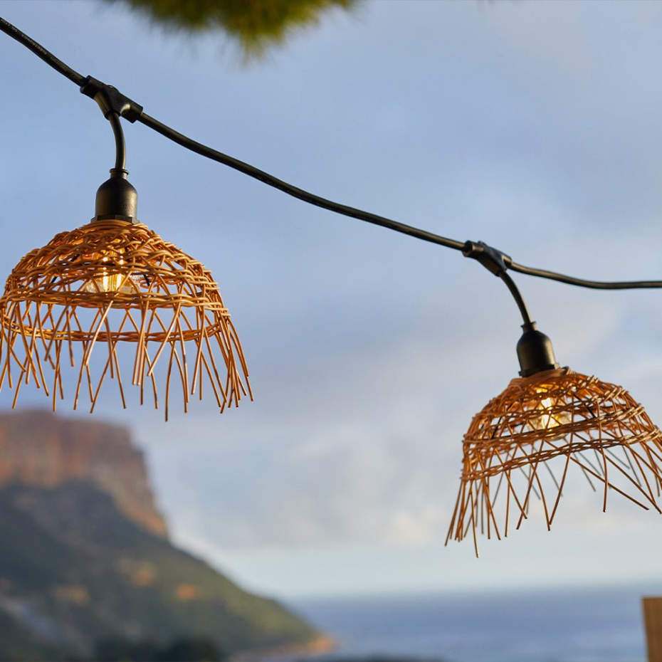 Guirlande connectable HAWAII 10 ampoules E27 6M